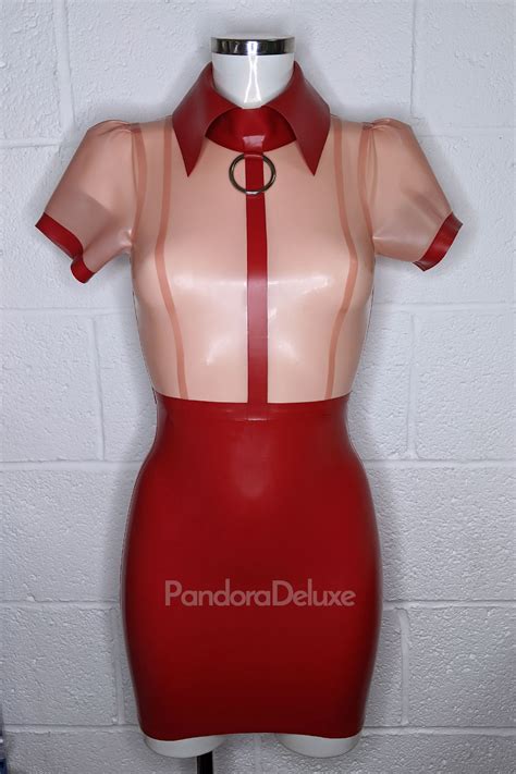 Emily Latex Bodycon Dress Size S Pandora Deluxe