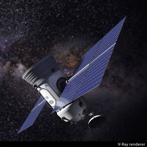 Nasa Satellite 3d Model Cgtrader