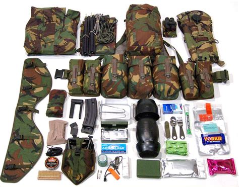 Modern British Army Kit Layout Army Military