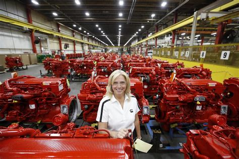 cummins engine plant manager making her mark in manufacturing business local