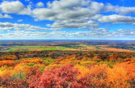 Another View From The Tower In Blue Mound State Park Wisconsin Image