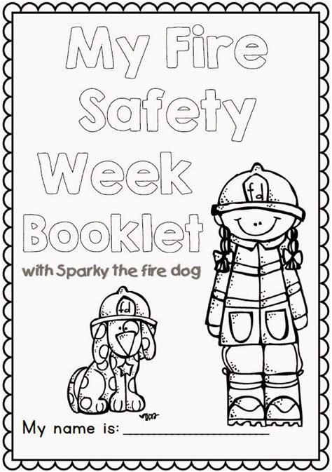 Fire Safety Booklet Printable Free Web Teach Fire Prevention Skills