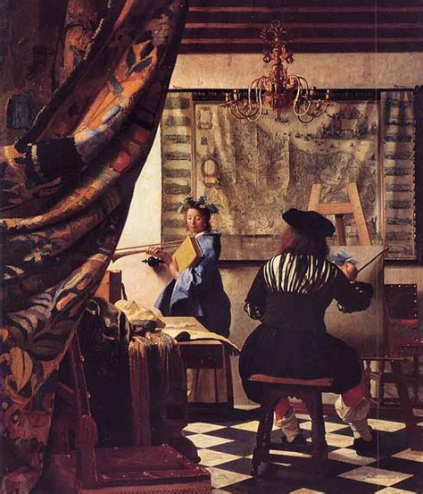 The Allegory Of Painting By Vermeer The Museum Outlet
