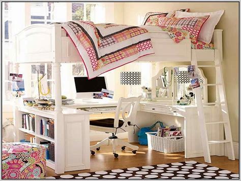 Bunk Beds With Desk Underneath Ikea Desk Home Design Ideas