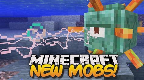 New Water Mob Minecraft Snapshot 14w25a 18 Showcase Youtube