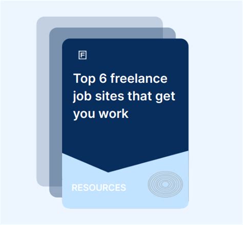 Top 6 Freelance Job Sites That Get You Work