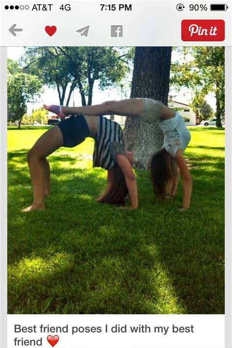 Pin By Emma 💕🎀 On Best Friends Best Friend Poses Friend Poses Gymnastics Poses
