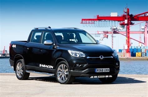 New SsangYong Musso Pickup Launches in UK in Saracen, Rhino, & Rebel Trims