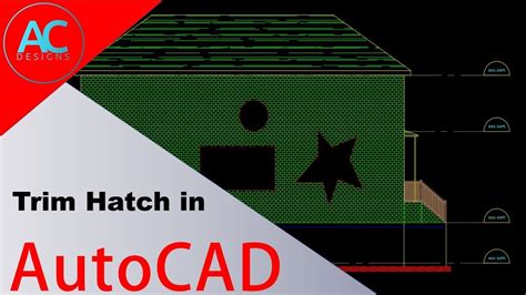 How To Trim Hatch In Autocad Autocad Tutorial Tips And Tricks Youtube