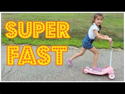 Hos fast can a scooter. How To Go SUPER Fast On A Scooter! - YouTube