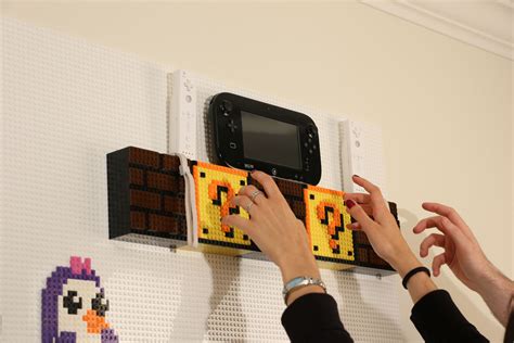 Nintendo Shelf Lego Wall For A Game Room Build Your Own At