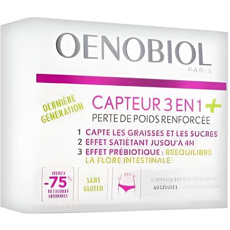 Oenobiol Capteur 3 En 1 60 Gélules Cdiscount Santé Mieux Vivre