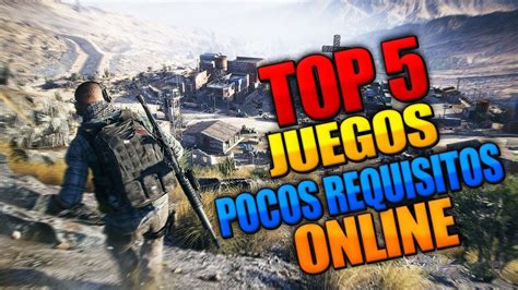 Top Juegos De Pocos Requisitos Multijugador Shooter Fps Online