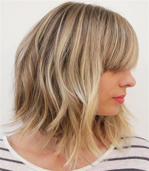 Bobs are known for being classy and sophisticated; 90 Sensational Medium Length Haircuts for Thick Hair