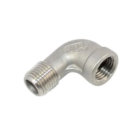 14female X 14male Street Elbow Threaded Pipe Fitting Stainless