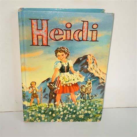Whitman Publishing Other Vintage 955 Heidi By Johanna Spyri Illustrated By Janet Smalley