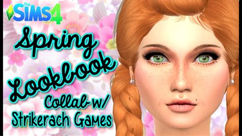 The Sims 4 Spring Inspired Lookbook Collab W Strikerach Games