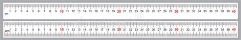Set For Rulers 30 Cm Precise Measuring Tool Ruler Grid 300 Mm Stock