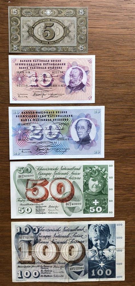 Jetzt eur/schweizer franken zu chf/euro umrechnen. Alte Banknoten Schweiz | Kaufen auf Ricardo