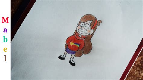 How To Draw Mabel Pines Como Dibujar A Mabel Pines Youtube