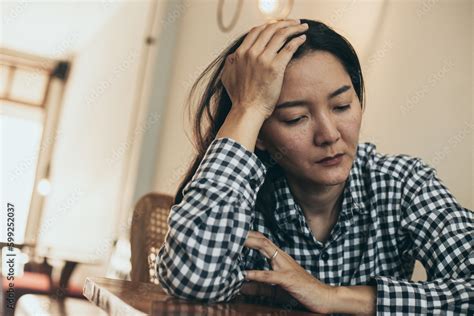 Sad Serious Illness Womandepressed Emotion Panic Attacks Alone Sick People Fear Stressful