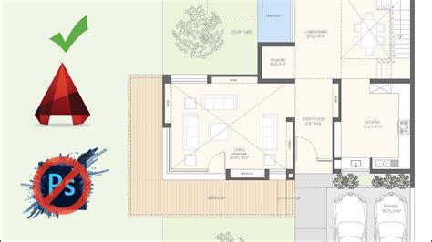Maybe you would like to learn more about one of these? How to Render Floor Plans in Autocad | No Photoshop ...