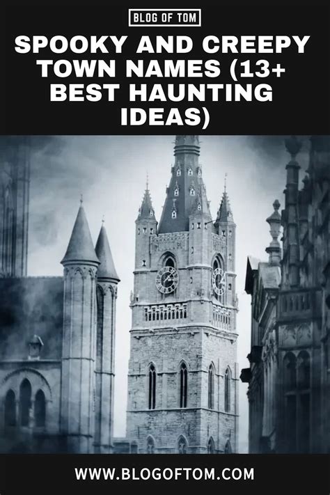 Looking For A List Of Spooky And Creepy Town Names Click Here For The