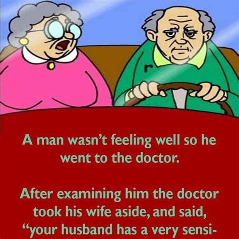 a man isn t feeling well and goes to the doctor jokes of the day