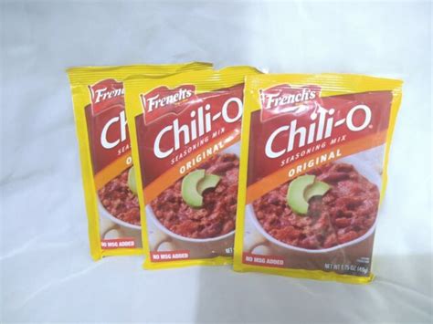 3 Packets Frenchs Chili O Seasoning Mix Original Ebay