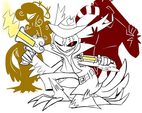 Hazbin Au Travis The Weapon Dealer Hazbin Hotel Official Amino