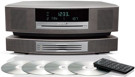 Buy Bose Wave Music System With Multi Cd Changer Titanium Silver