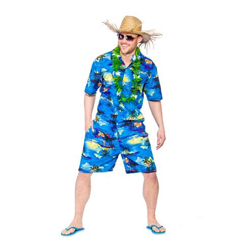 Hawaiian Shirt And Shorts Set