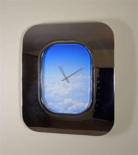 Boeing 737 Aircraft Clock Airplane Decor Aircraft Clock
