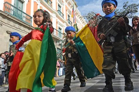 Empieza Festejo Por 6 De Agosto Bolivia Popular