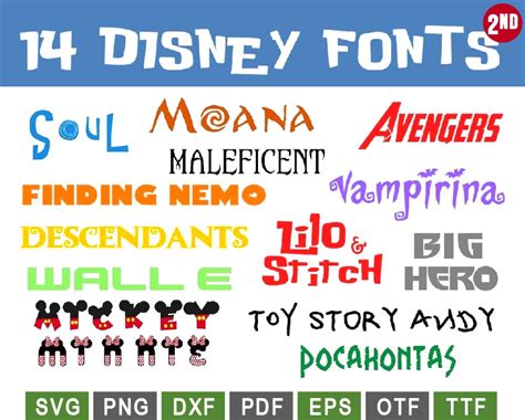 Disney Font Disney Alphabet Svg Disney Letters Svg Fonts 2