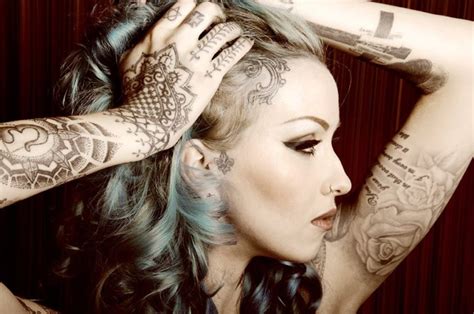 38 Popular Hairline Tattoo Ideas To Get Inked In Style Blurmark