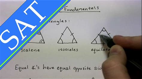 Sat Triangles Fundamentals Youtube
