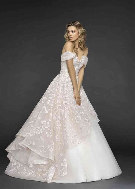 6860 Lyla Ball Gown Wedding Dress By Hayley Paige