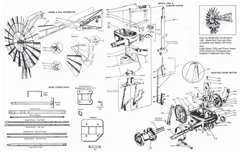 Aermotor Windmill Parts Diagram