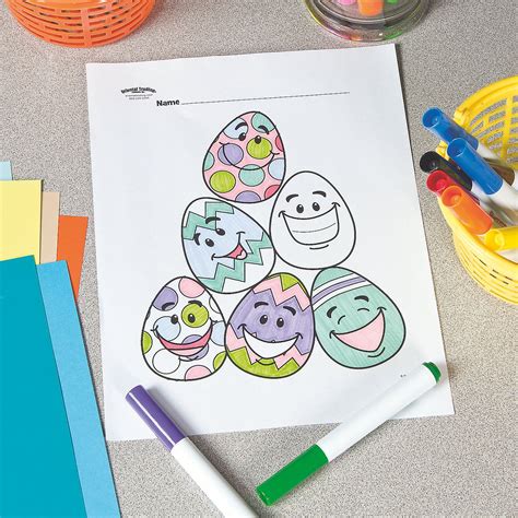 Cute christmas coloring pictures best of 30 oriental trading. Easter+Egg+Pile+Free+Printable+Coloring+Page+ ...