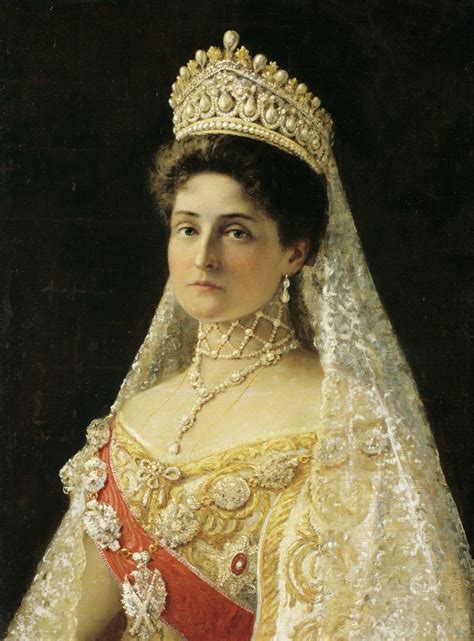 Adini Nikolaevna Empress Alexandra Feodorovna Nee Princess Alix Of