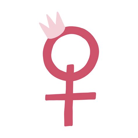 Pink Female Gender Symbol Vector Download Free Vectors Clipart