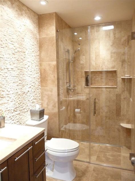 Bathroom tiles are an easy way to update your bathroom without completely renovating the whole room. Natural Bathroom Tile Ideas 22 (Natural Bathroom Tile ...