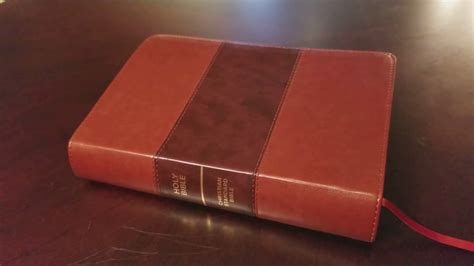 Holman Csb Large Print Personal Size Reference Bible In Saddle Brown