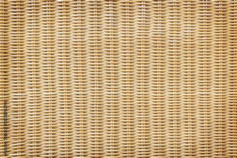 Rattan Or Wicker Weave Texture Background Stock Photo Adobe Stock