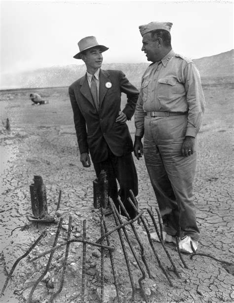 J Robert Oppenheimer And Leslie Groves In September 1945 At The