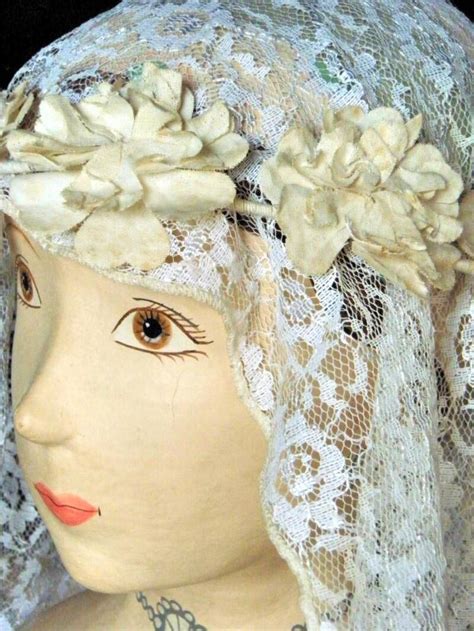 Gorgeous and naive for most videos and daily updates. Naive c.1890 French bridal Couronne or Tiara beautifully ...