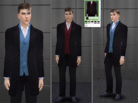 Suit For Males At Tatyana Name Sims 4 Updates