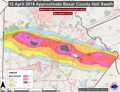 Free Hail Maps For Recent Storms With Exact Hail Core Paths Hail Maps