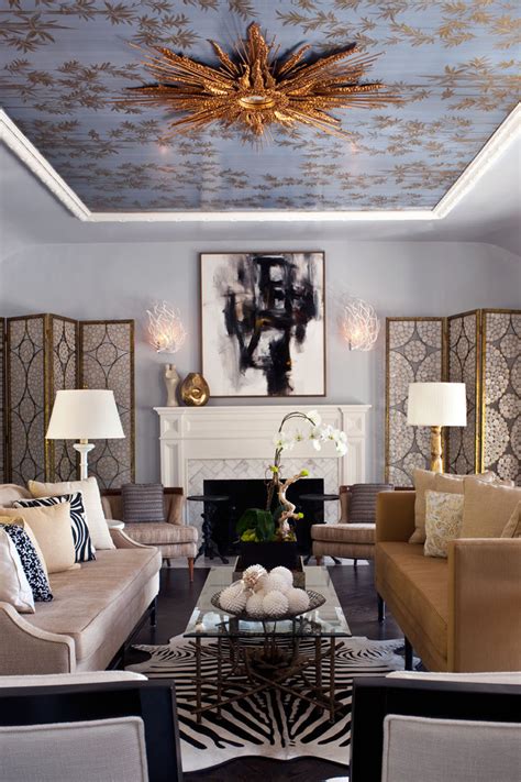 Wall And Ceiling Decor For Formal Living Room 9336
